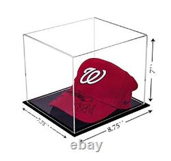 Acrylic Display Case-Small Square Box Clear 8.75 x 7.75 x 7 (A006-CDS)