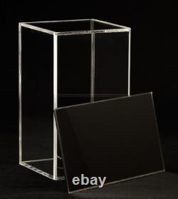 Acrylic Display Case with Mirror for Bobblehead or Action Figure (A016-MB)