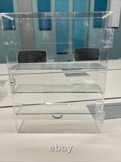 Acrylic Display Cases 6 Of Them