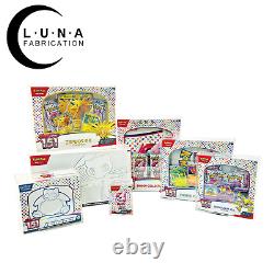 Acrylic Display cases for Pokemon 151 Complete Bundle