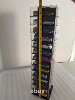 Acrylic Spinning display fits 56 cars (164 scale compatible Hot Wheels)