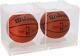 Acrylic Stackable and Collapsible Two Basketball Display Cases