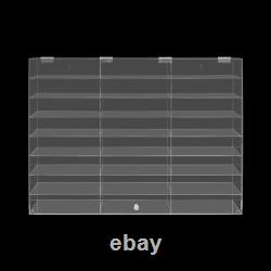 Acrylic Toy Car Display Case Clear Display Box Wall Mounted Toy Display Shelf US