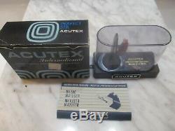 Acutex 412str Lpm Cartridge And Genuine Acutex 412 Stylus In Display Case & Box