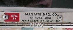 Aluminum ALLSTATE Display cases Large 34x 21x3 3 as LOT withKeys