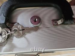 Aluminum ALLSTATE Display cases Large 34x 21x3 3 as LOT withKeys