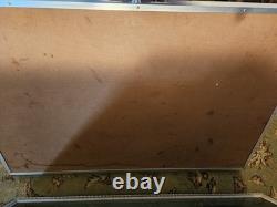 Aluminum ALLSTATE Display cases Large 34x 21x3 3 as LOT withKeys