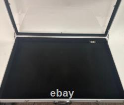 Aluminum Acrylic Table Top Trade Show Portable Display Case Trading Card/Jewelry