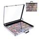 Aluminum Display Case with Lock for Cards Jewelry Trade Shows
