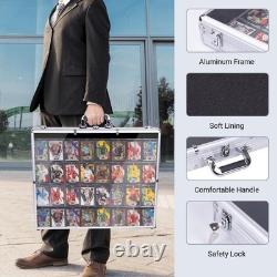 Aluminum Display Case with Lock for Cards Jewelry Trade Shows