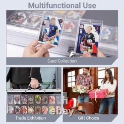 Aluminum Display Case with Lock for Cards Jewelry Trade Shows