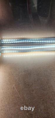 Aluminum Display Coin, jewelry, Case 34 1/2 × 22 With LED Lights With Lock