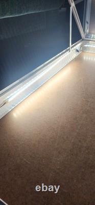 Aluminum Display Coin, jewelry, Case 34 1/2 × 22 With LED Lights With Lock