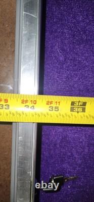 Aluminum Display Coin, jewelry, Case 34 1/2 × 22 With LED Lights With Lock