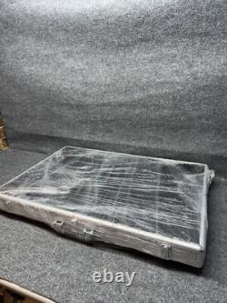 Aluminum Glass Display Case for Cards, XL Large Table Top Display Case