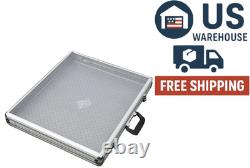 Aluminum Tempered Glass Top Display Case for Jewelry and Accessories