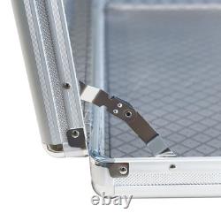 Aluminum Tempered Glass Top Display Case for Jewelry and Accessories