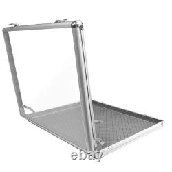 Aluminum Tempered Glass Top Display Case for Jewelry and Accessories
