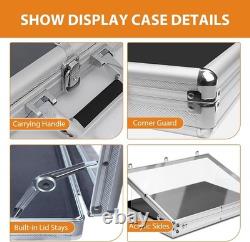Aluminum Trading Card Display Case, Clear24x20 Card Show Display Case, Portable