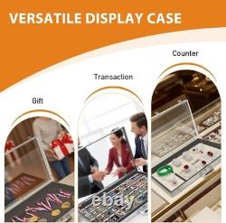 Aluminum Trading Card Display Case, Clear24x20 Card Show Display Case, Portable