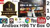Andbox 96 Max Wifi6 2gb 16gb Android 14 Tv Box Rs 2100
