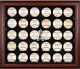 Angels Logo Mahogany Framed 30-Ball Display Case Fanatics