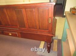 Antique Show Case Jewelry Store Tobacco Shop Museum Collector Display Mahogany