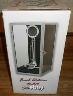 Astatic Final Edition Silver Eagle D104 MIC In Box & Display Case New Old Stock