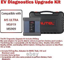 Autel MaxiSYS MS909EV Intelligent Scanner, 2023 Same as Ultra EV with EVDiag Kit
