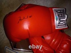 Authentic Muhammad Ali Signed Boxing Glove Autograph with Display Case