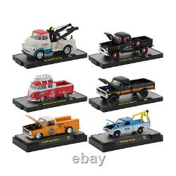 Auto Shows 6 piece Set Release 61 IN DISPLAY CASES 1/64 Diecast Model Cars by