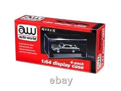 Auto World AWDC005 164 Plastic Display Cases (Pack of 4)