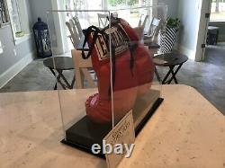 Autographed Muhammad Ali Boxing Gloves (left Glove Signed) With Display Case And