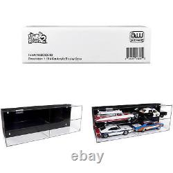 Autoworld Display Show Case 4 Car Acrylic Stackable Strong for 1/18 Scale Models