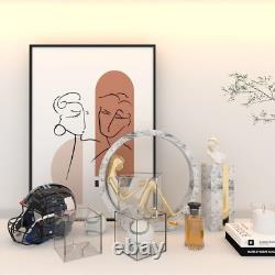 Baseball Display Case 4 Pack, UV Protected Acrylic Square Baseball Holder, Clear Baseball Display Case 4 Pack, UV Protected Acrylic Square Baseball Holder, Clear