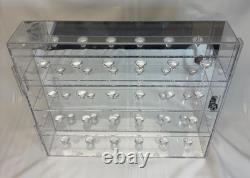 Baseball Display Cases Acrylic UV Resistant 1@17x20, 2@13x17 54 balls