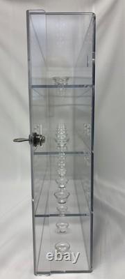 Baseball Display Cases Acrylic UV Resistant 1@17x20, 2@13x17 54 balls