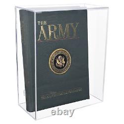 Better Display Cases Acrylic Book Case with Clear Back Table Top (A120)