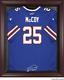 Bills Frame Jersey Display Case Mahogany Fanatics Authentic