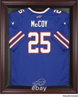 Bills Frame Jersey Display Case Mahogany Fanatics Authentic