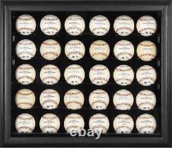 Black Framed 30 Baseball Display Case