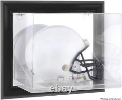 Black Framed Wall-Mountable Helmet Display Case