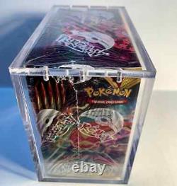 Booster Box Pokemon Magnetic Acrylic Cases Lot Of 6 (UV Resistant)