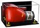 Boxing Glove Display Case with Mirror, Wall Mount & Yellow Risers (A011)