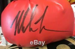 Boxing Legend Mike Tyson Signed Glove In Display Case