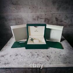 Brand New Rolex Watch Box Display Storage Case with tag, manuals, ID Card & Gift Bag