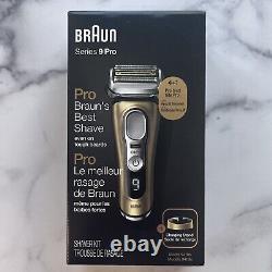 Braun Series 9 Pro Model 9419s Electric Wet & Dry Shaver Gold SEALED NEW IN BOX