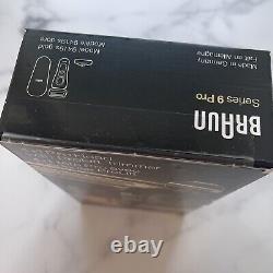 Braun Series 9 Pro Model 9419s Electric Wet & Dry Shaver Gold SEALED NEW IN BOX
