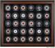 Brown Framed 30 Hockey Puck Display Case Fanatics