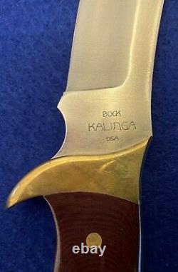 Buck Kalinga Knife, Sheath and Display Box